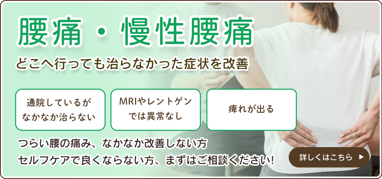 腰痛・慢性腰痛